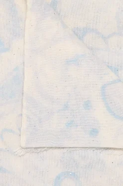 Rechteckiger Schal aus Kaschmir und Seide Luna Pailettes
