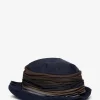 Regenhut mit Plissee-Details Cloche
