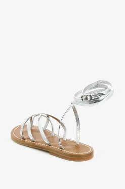 Riemchensandalen aus Leder Zenobie Metyl