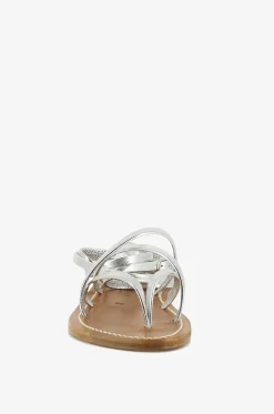 Riemchensandalen aus Leder Zenobie Metyl