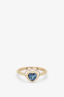 Ring aus Gelbgold und Topas True Love
