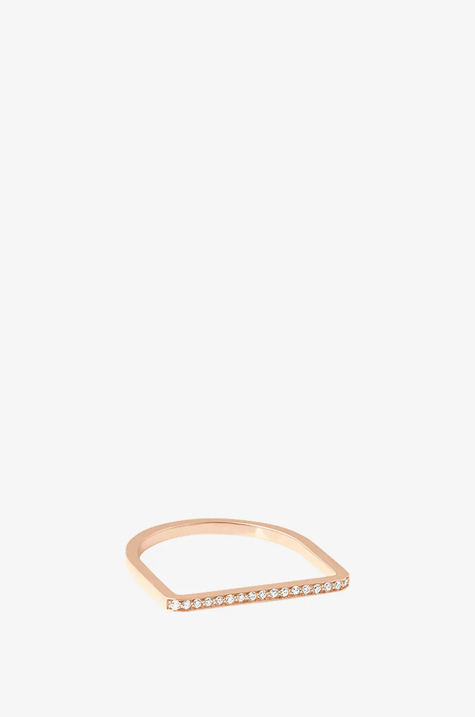 Ring aus Roségold und Diamanten Medellin