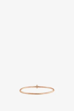 Ring aus Roségold und Diamant Stardust