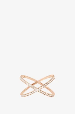 Ring aus Roségold und Diamanten Coachella