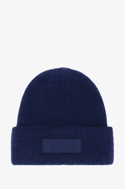Rippstrickmütze aus Alpaka Le Bonnet Gros Grain