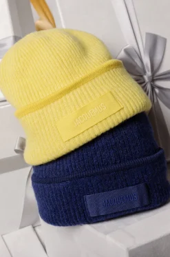 Rippstrickmütze aus Alpaka Le Bonnet Gros Grain