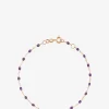 Roségold- und Harz-Armband Classique Gigi Violet