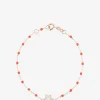 Roségold-Armband mit Diamanten Étoile de David Corail