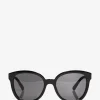 Runde Acetat-Sonnenbrille aus edlem Material