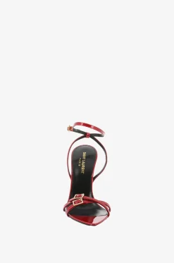 Sandalen aus Metallic-Lackleder Lila 110