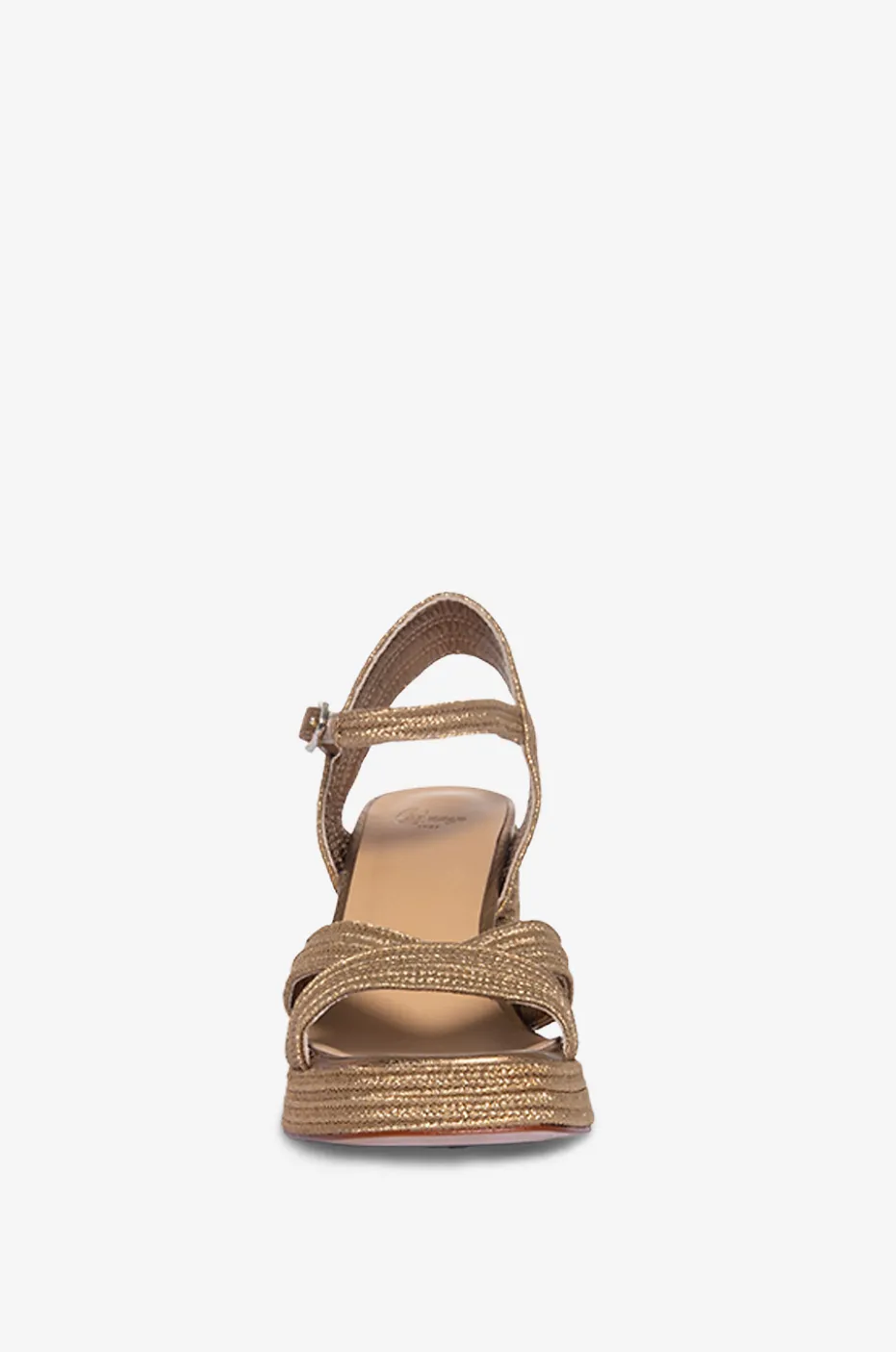 Sandalen aus Raffiabast Valle