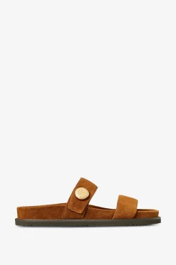 Sandalen aus Wildleder Romy