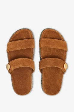 Sandalen aus Wildleder Romy