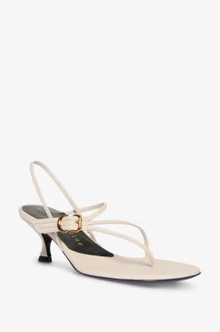 Sandalen mit Absatz aus Leder Starry-Eyed