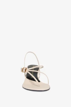 Sandalen mit Absatz aus Leder Starry-Eyed