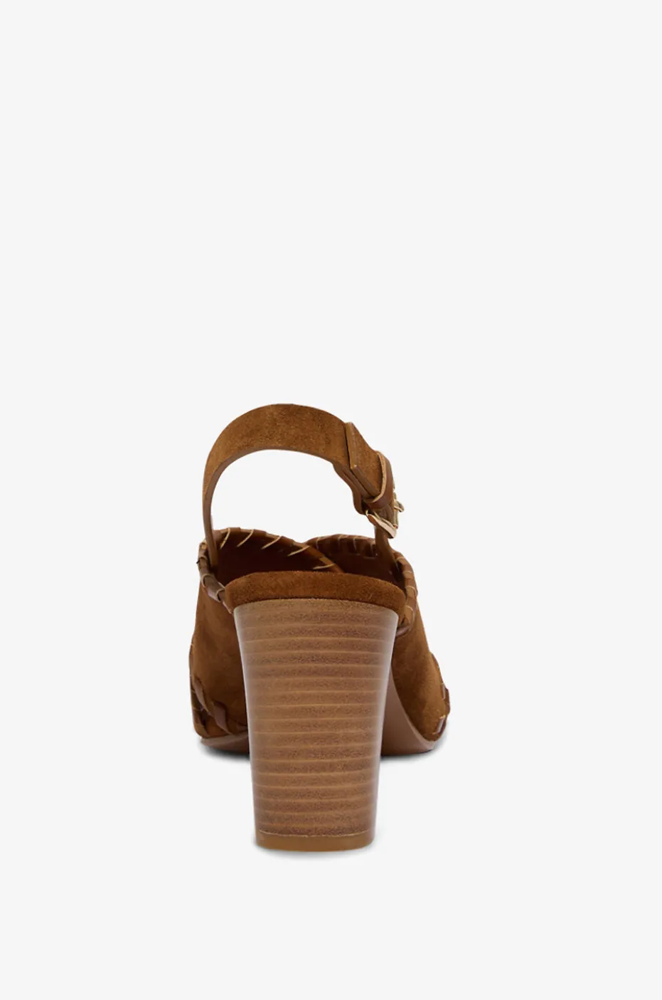 Sandalen mit Blockabsatz aus Wildleder Sunday