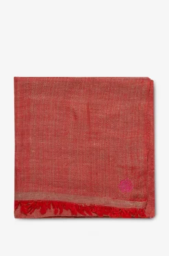 Schal aus Kaschmir Zari Gold Thread