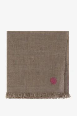 Schal aus Kaschmir Zari Gold Thread