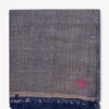 Schal aus Kaschmir Zari Gold Thread