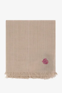 Schal aus Kaschmir Zari Gold Thread
