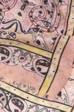Schal aus Woll- und Kaschmirmischgewebe Boho Teppich