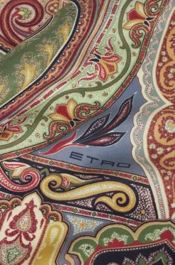 Seiden-Halstuch mit Paisley-Print