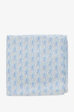 Seidentuch mit Monogramm-Print Nicki