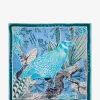 Seidentwilltuch mit Fasanenprint Midicube New Pheasant