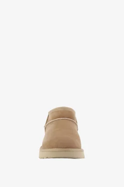 Shearling-gefütterte Wildlederstiefeletten W Classic Ultra Mini