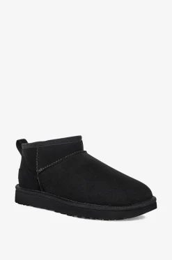Shearling-gefütterte Wildlederstiefeletten W Classic Ultra Mini