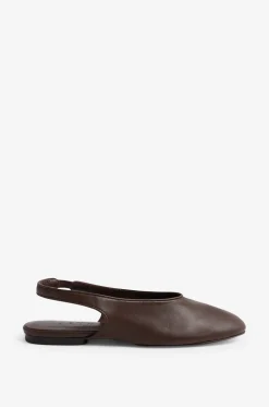Slingback-Ballerinas aus Glattleder Emmett