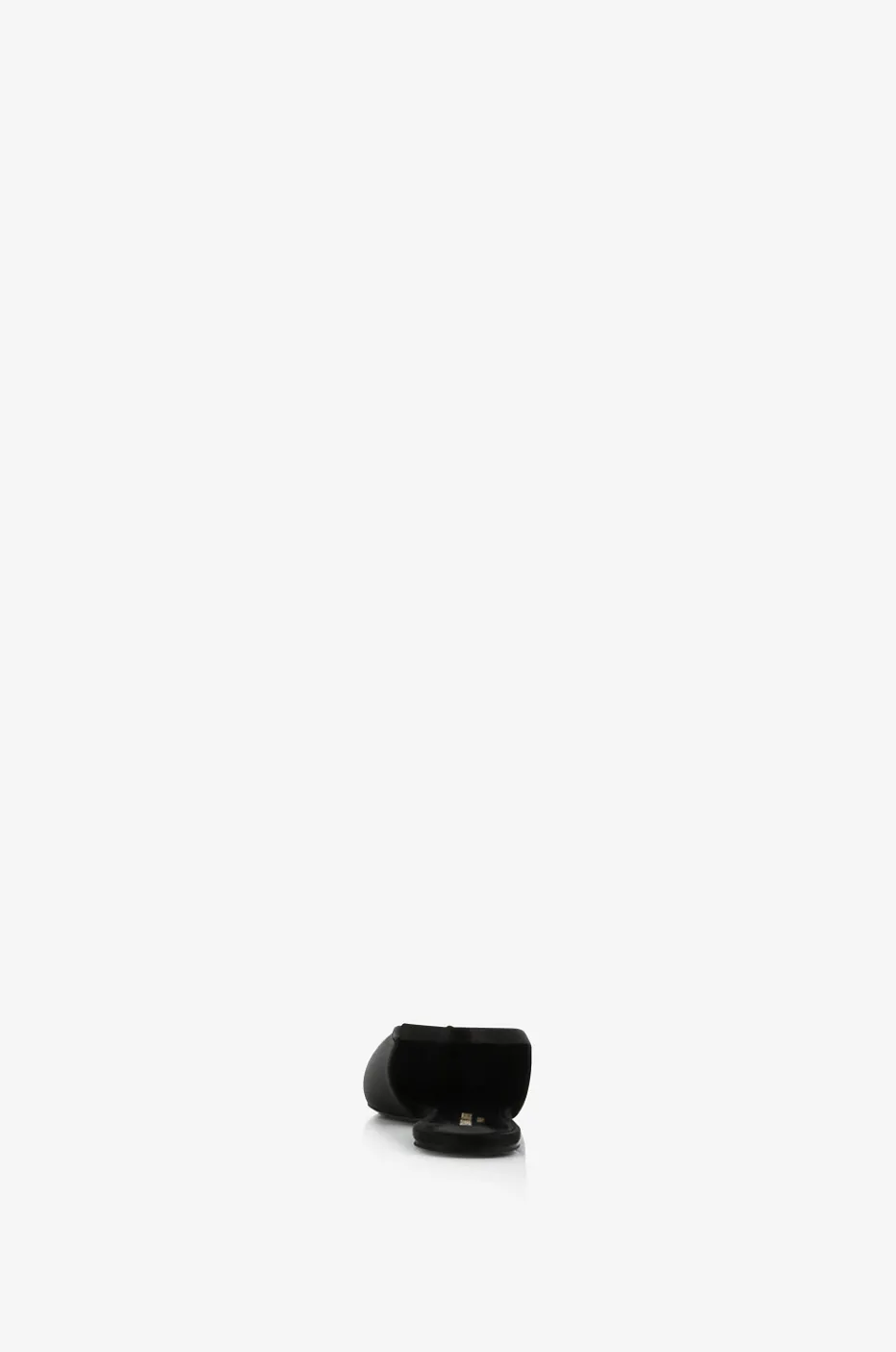 Slingback-Ballerinas aus Satin Babylone
