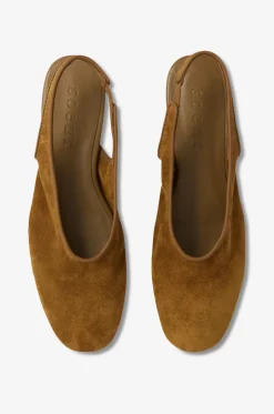 Slingback-Ballerinas aus Wildleder Emmett