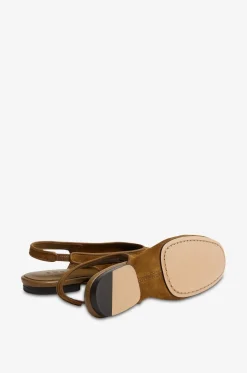 Slingback-Ballerinas aus Wildleder Emmett