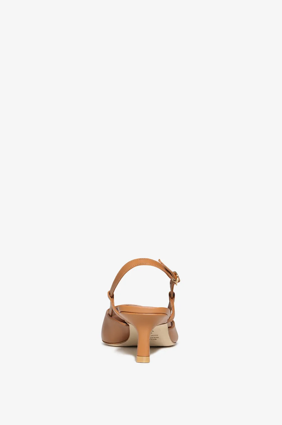 Slingback-Pumps aus Glattleder Vinnie 50