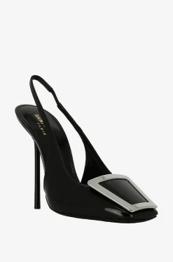 Slingback-Pumps aus Lackleder Maxine 115