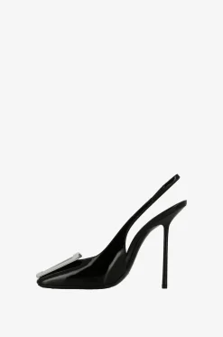 Slingback-Pumps aus Lackleder Maxine 115