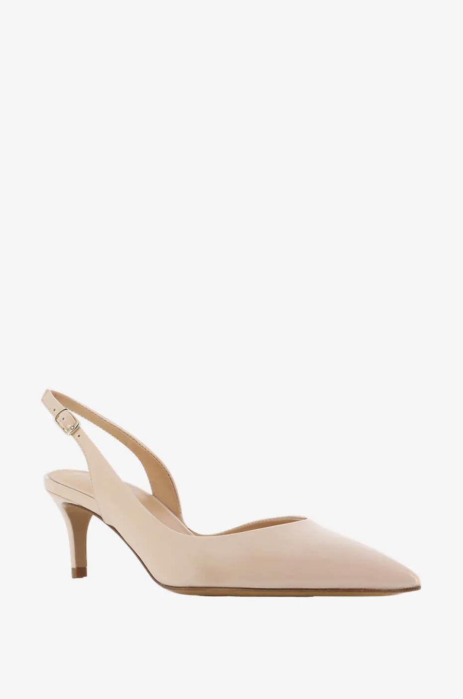 Slingback-Pumps aus Lackleder Ashley 60