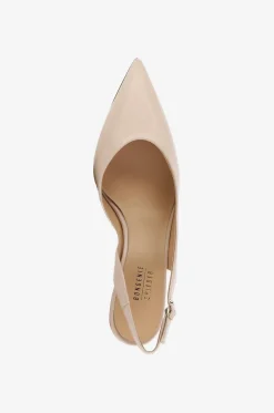 Slingback-Pumps aus Lackleder Ashley 60