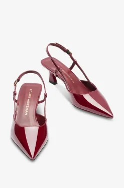 Slingback-Pumps aus Lackleder Vinnie 50