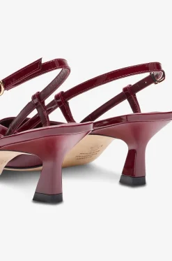 Slingback-Pumps aus Lackleder Vinnie 50
