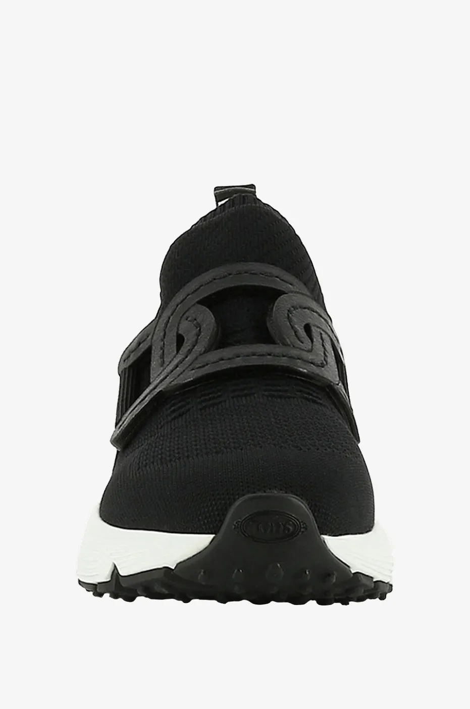 Slip-On-Strick-Sneakers mit Leder Kate