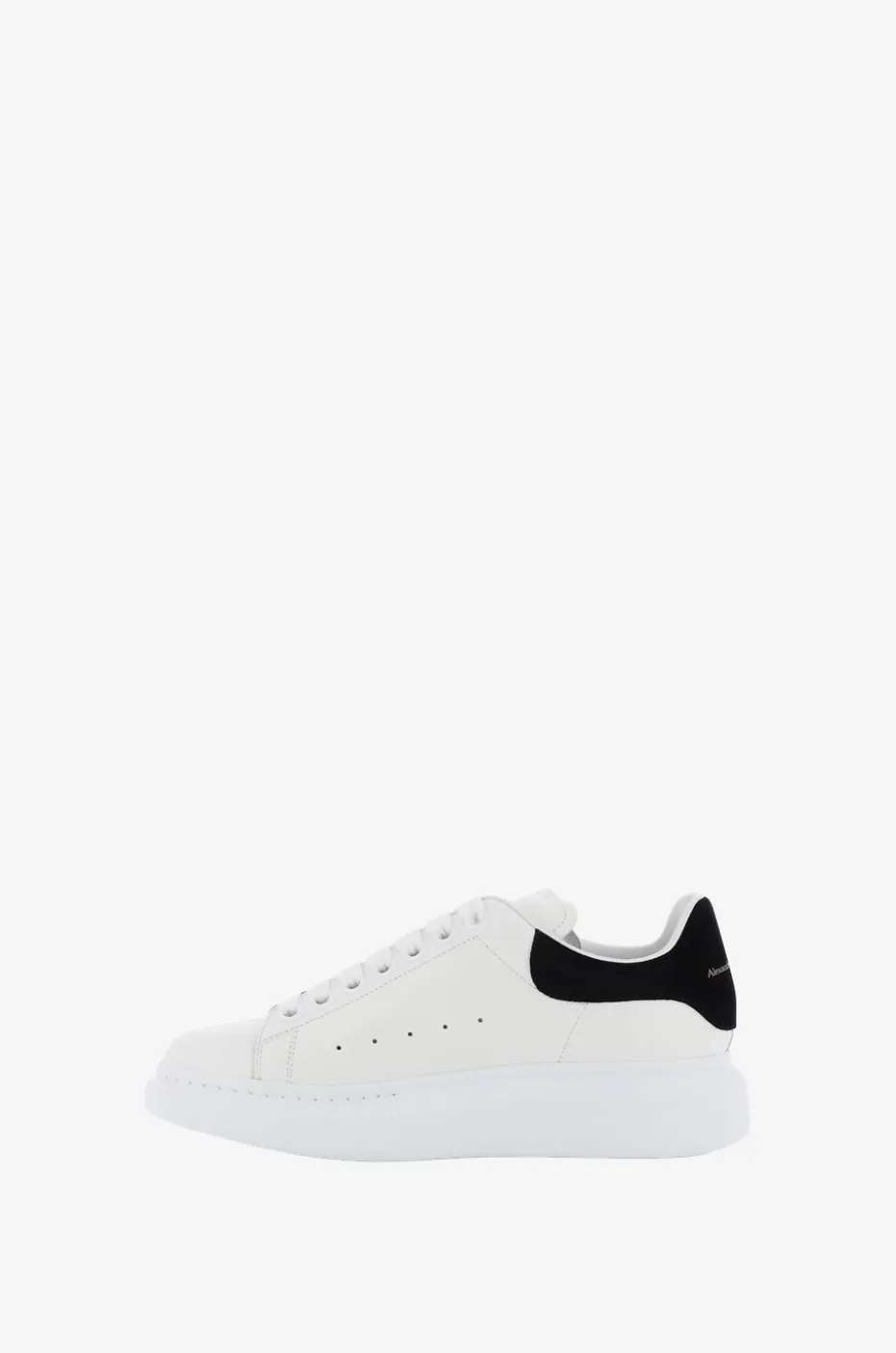 Sneakers aus Leder und Wildleder Oversized