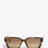 Sonnenbrille aus Acetat The Savage X Oh April Gold Havana