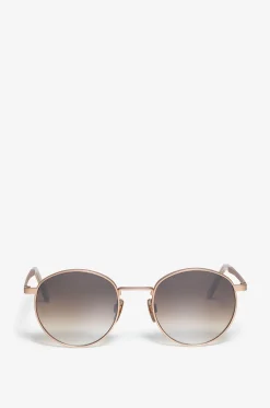 Sonnenbrille aus Titan The Navigator Rosegold Mat
