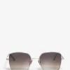 Sonnenbrille aus Titan The Glamorous Star Gold