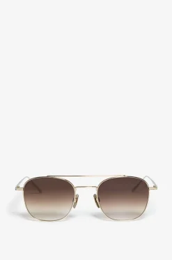Sonnenbrille aus Titan The Truthful Star Gold