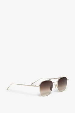 Sonnenbrille aus Titan The Truthful Star Gold