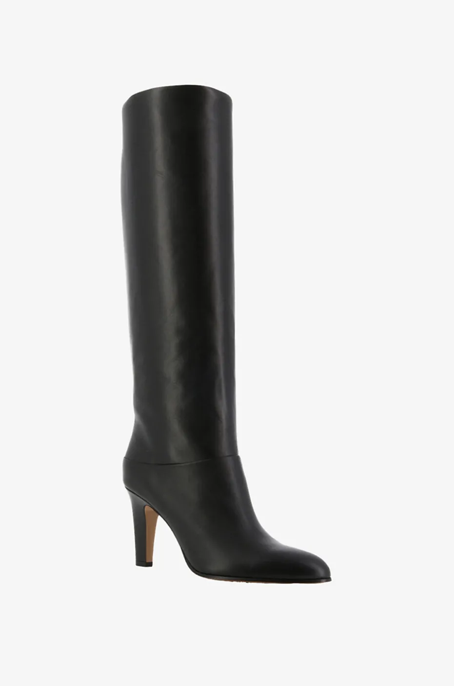 Stiefel aus Glattleder mit Absatz Eve 85