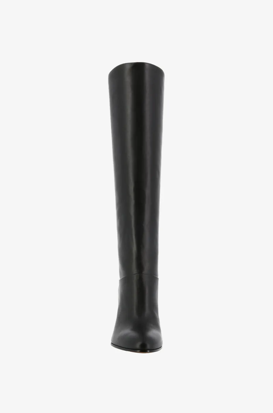 Stiefel aus Glattleder mit Absatz Eve 85